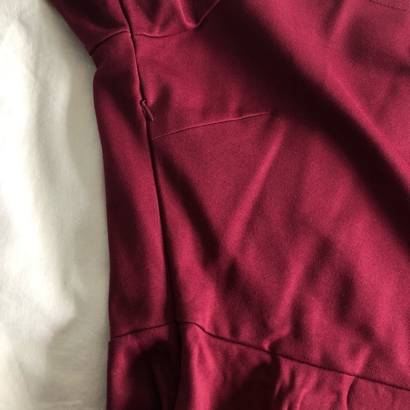 Off the Shoulder High Low Dress Size L - Picture 4 of 5